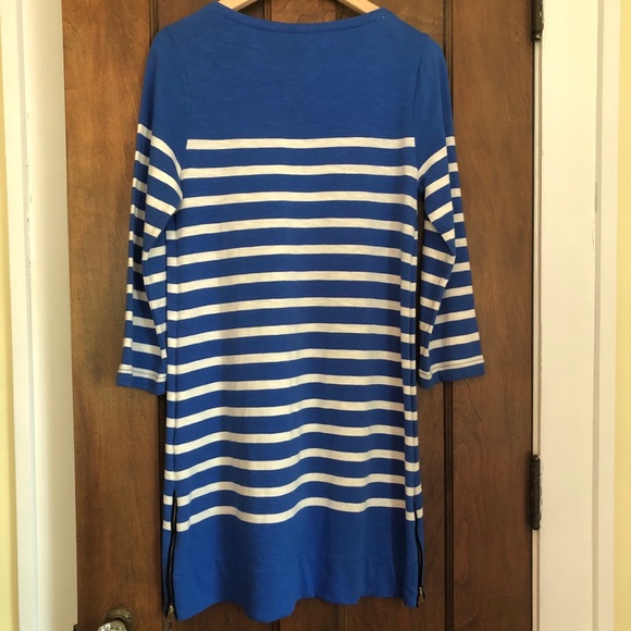 J. Crew Striped T Shirt Dress - Picture 5 of 5
